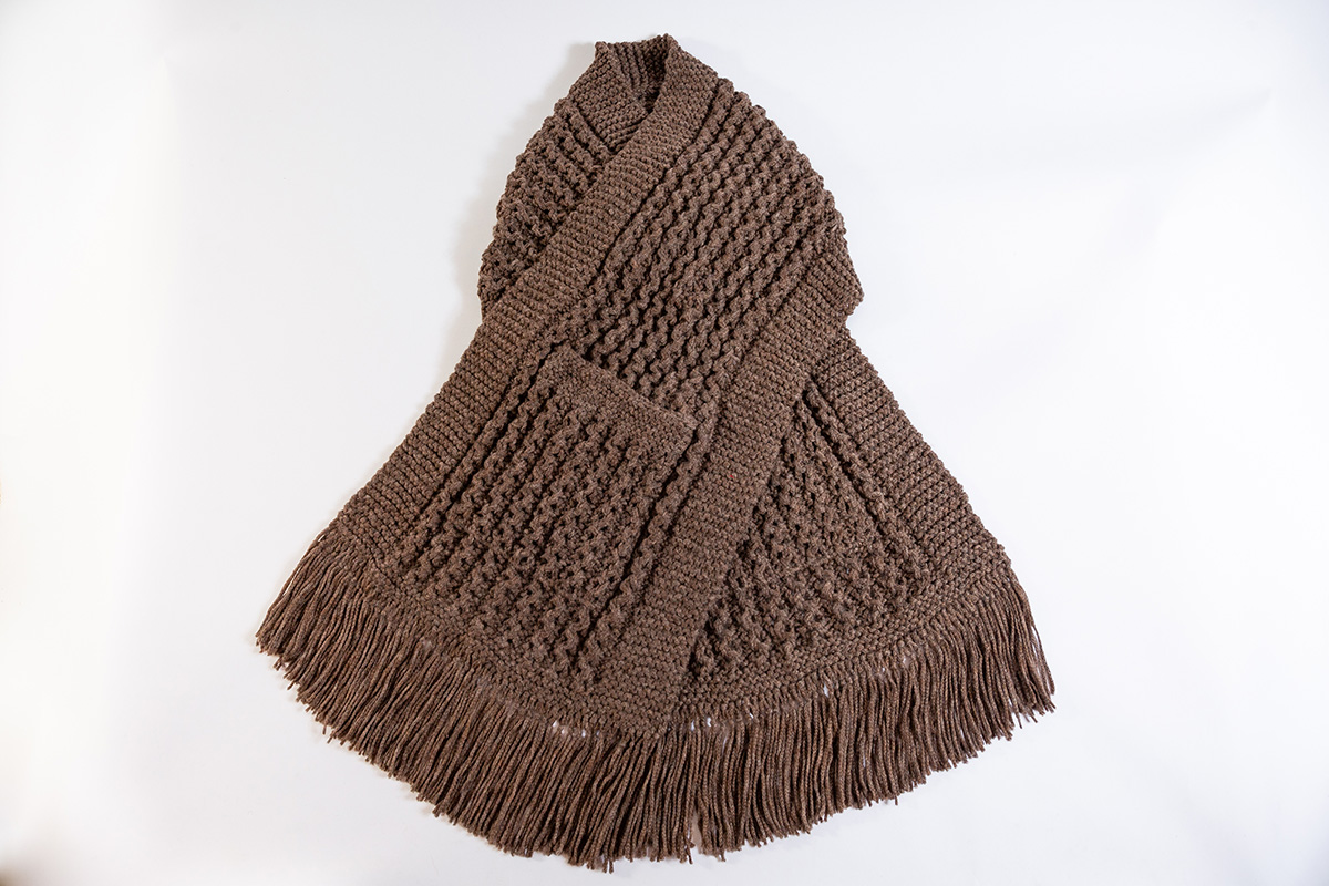 Chalina diseñada por Karen Mitre – marrón